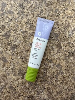 Glossier Wild Fig Balm Dotcom - Lime Green Tube